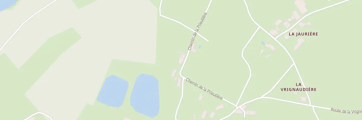 Plan du 5185 La Prieutiere à Rives-du-Fougerais
