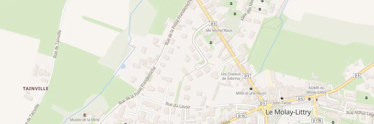 Plan du 8 Rue du Hameau Paisible au Molay-Littry