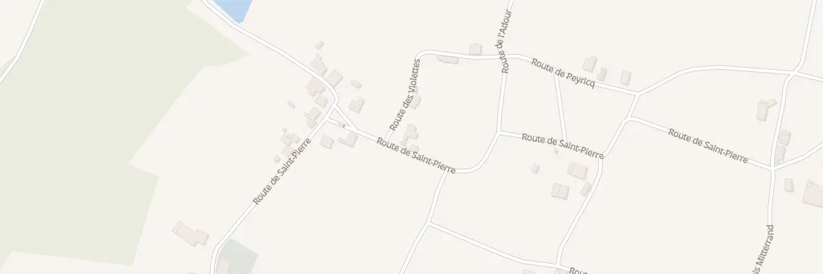 Plan du 395 Rte St Pierre à Saint-Jean-de-Lier