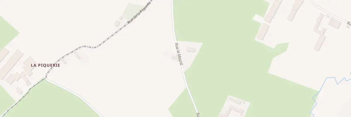 Plan du 5051 Le Mesnil à Saon
