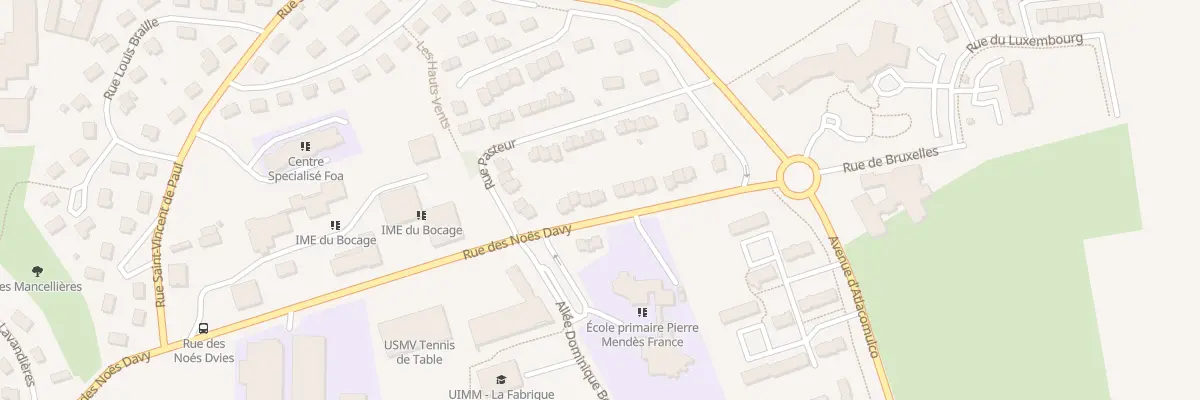 Plan du 29 Rue des Noes Davy - Vire à Vire Normandie