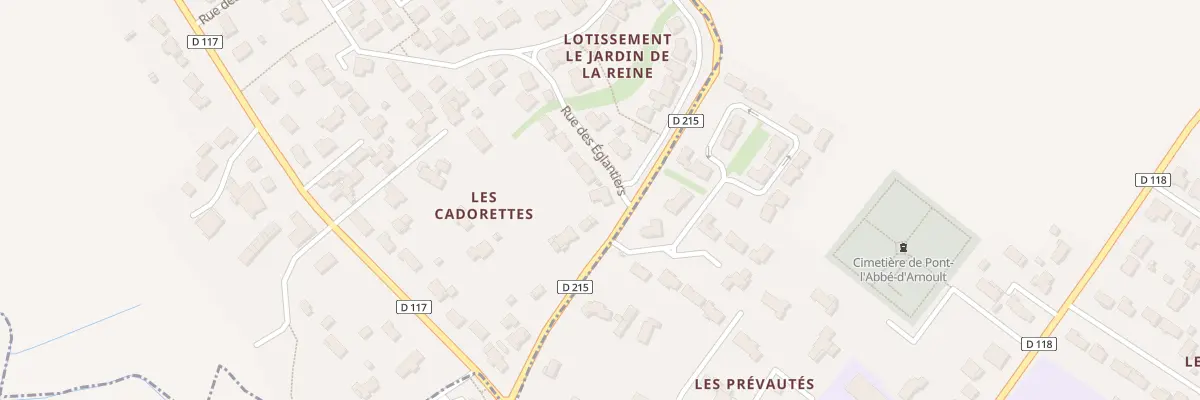 Plan du 1 Rue des Eglantiers à Sainte-Radegonde