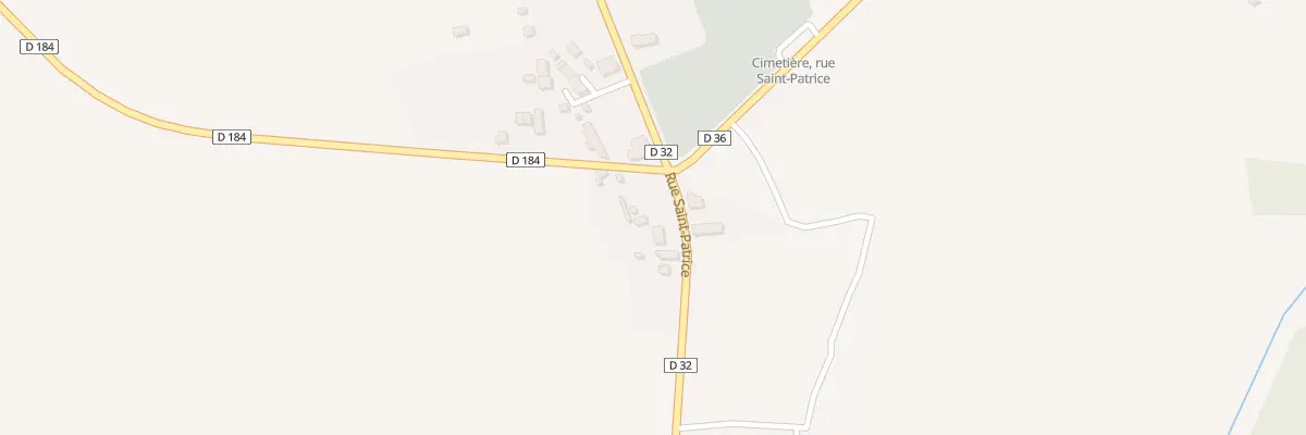 Plan du 45 Rue St Patrice - Le Teilleul au Teilleul