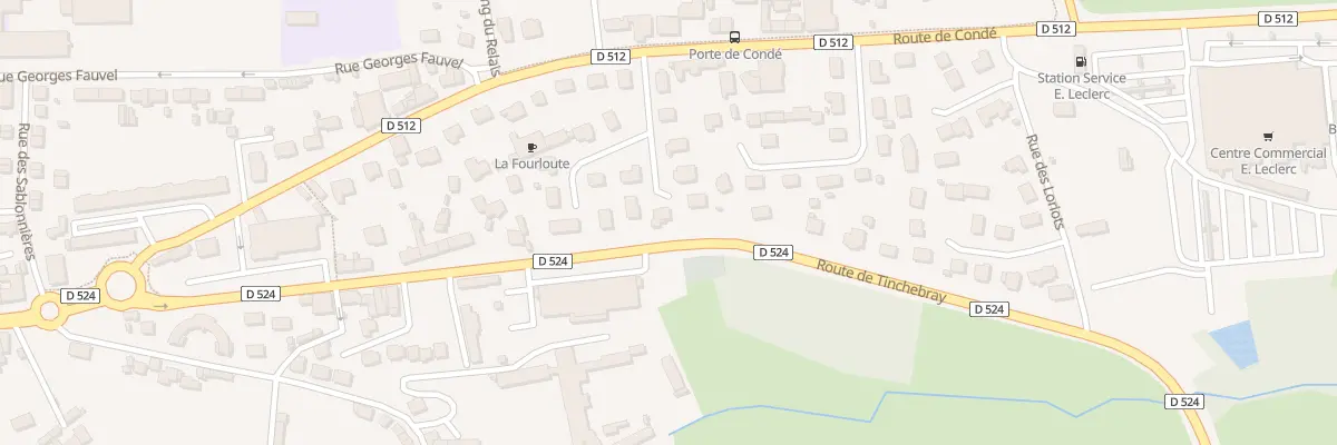 Plan du 11 Rue Georges Sicot - Vaudry à Vire Normandie