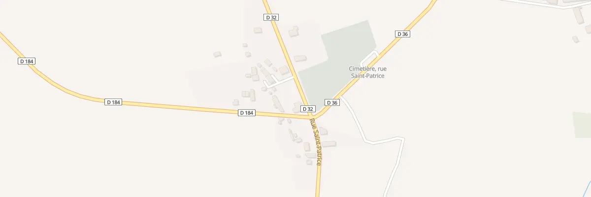 Plan du 1 Rte de Mortain - Le Teilleul au Teilleul