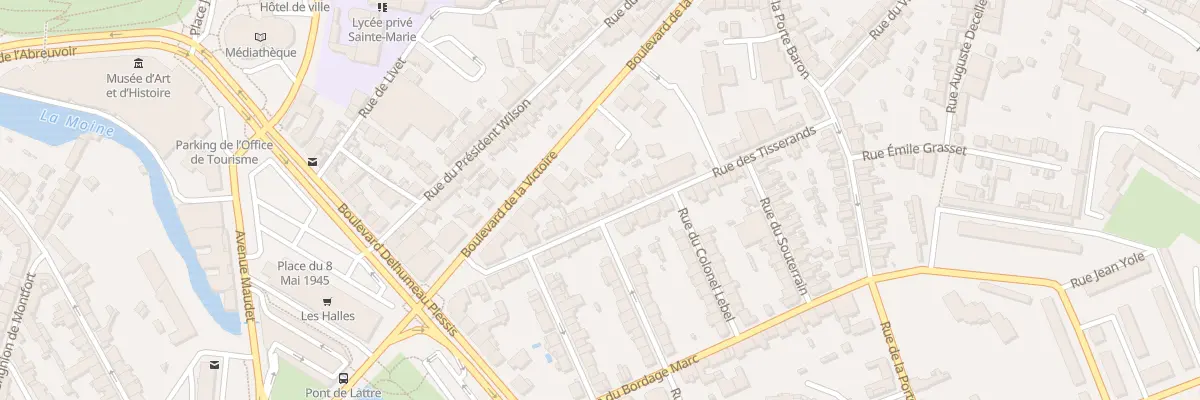 Plan du 21 Rue des Tisserands à Cholet