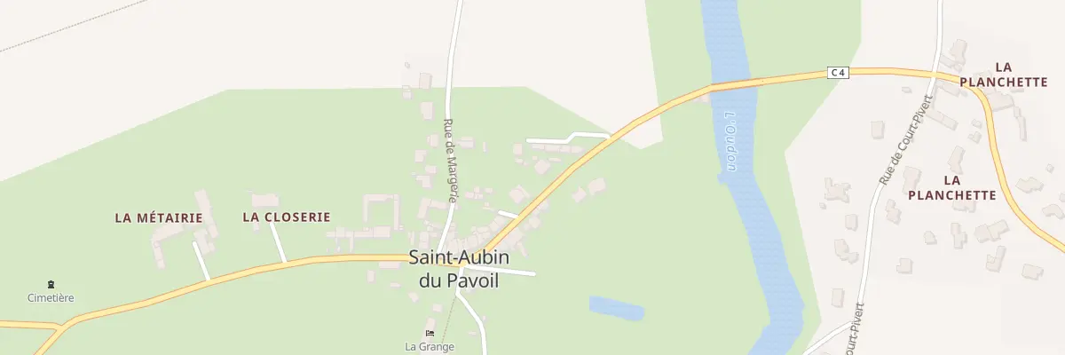 Plan du 21 Rue du Lavoir Segré à Segré-en-Anjou Bleu