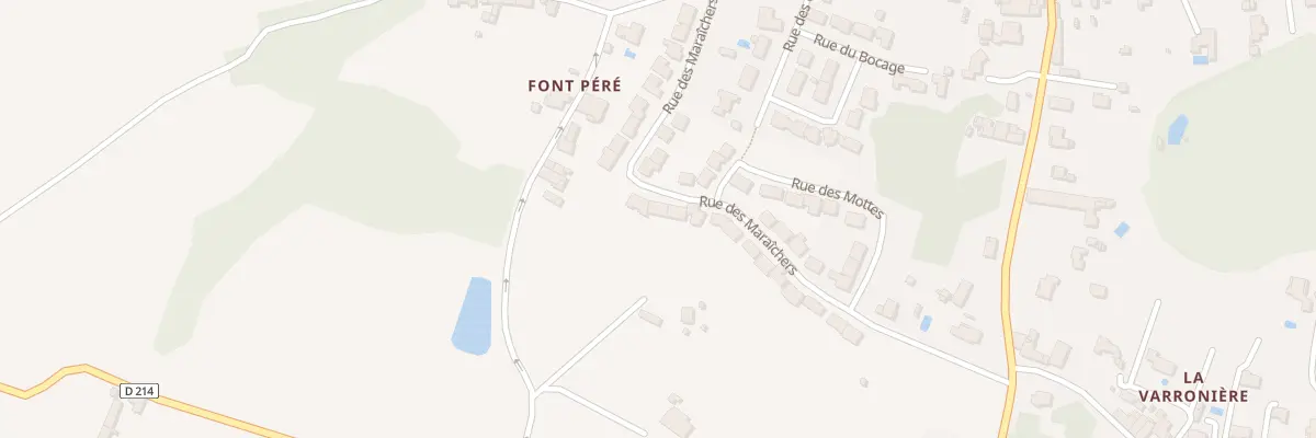 Plan du 22 Rue des Maraîchers à Tonnay-Charente