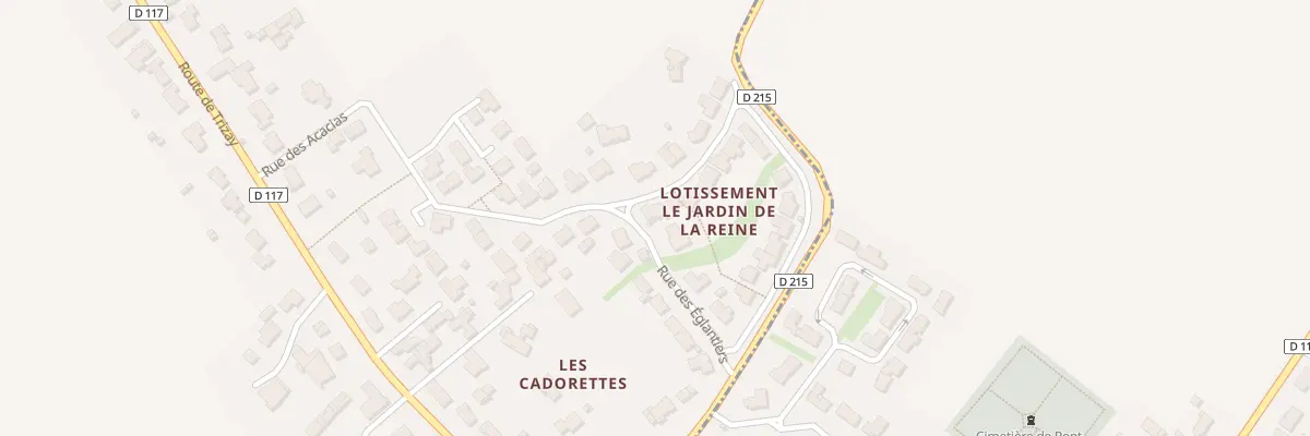 Plan du 13 Rue du Bosquet à Sainte-Radegonde
