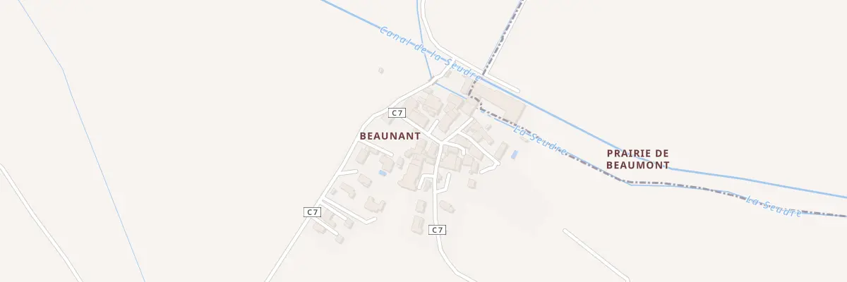 Plan du 55 Rue de Beaunant à Corme-Écluse
