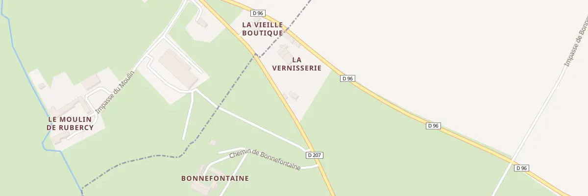 Plan du 5021 Bonnefontaine à Saonnet