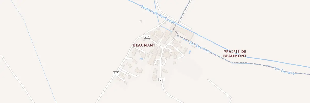 Plan du 67 Rue de Beaunant à Corme-Écluse