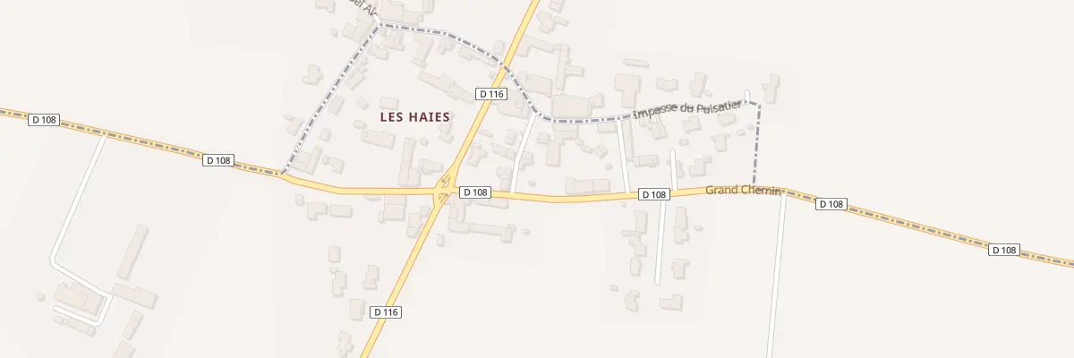Plan du 2 Che du Tisserand à Virson
