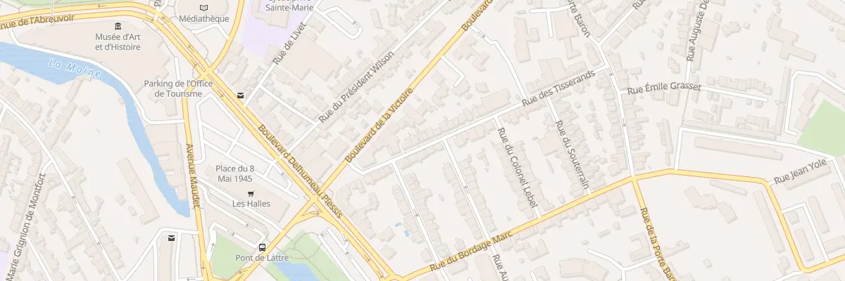 Plan du 15 Rue des Tisserands à Cholet