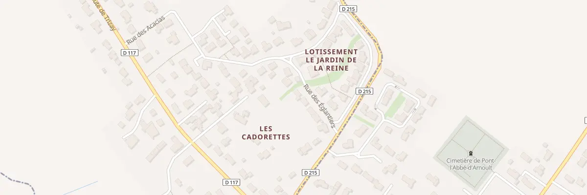 Plan du 9 Rue des Eglantiers à Sainte-Radegonde