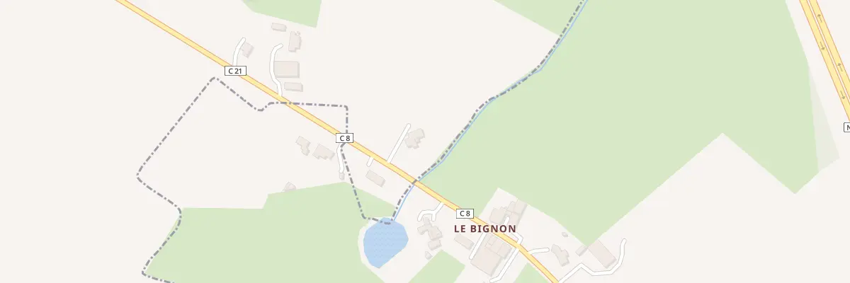 Plan du 890 Rte du Bignon à Cholet