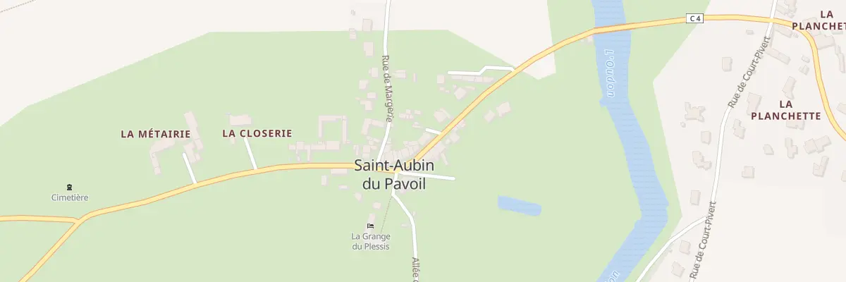 Plan du 15 Rue du Lavoir Segré à Segré-en-Anjou Bleu
