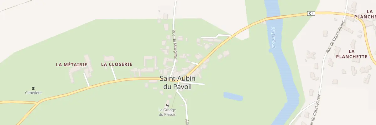 Plan du 17 Rue du Lavoir Segré à Segré-en-Anjou Bleu