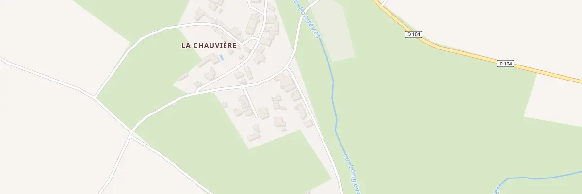Plan du 61 La Chauvière à Sérigné