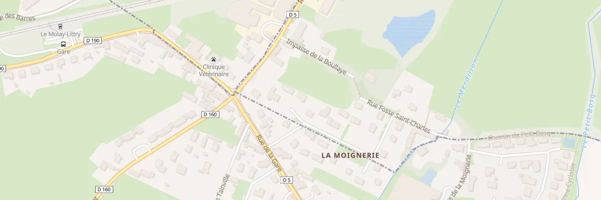 Plan du 23 Rue de la Briqueterie au Breuil-en-Bessin