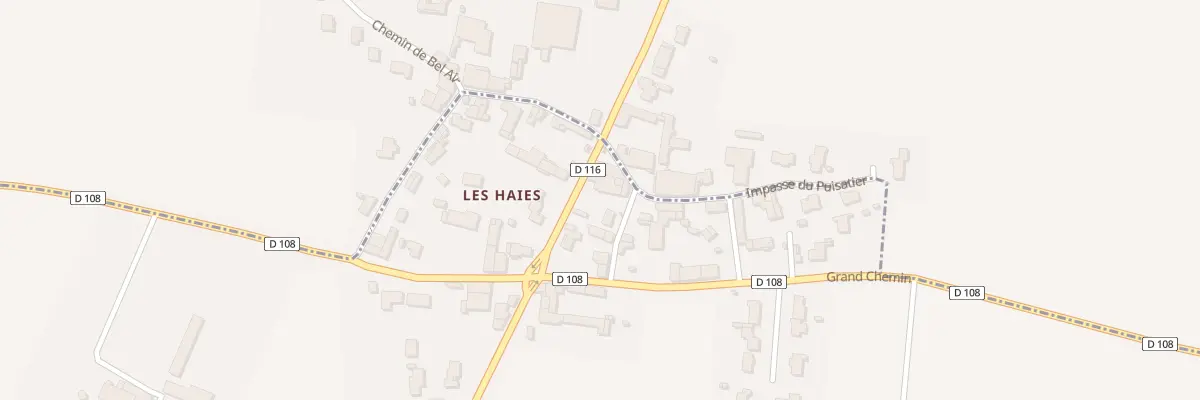 Plan du 6 Che de Bouhet à Virson
