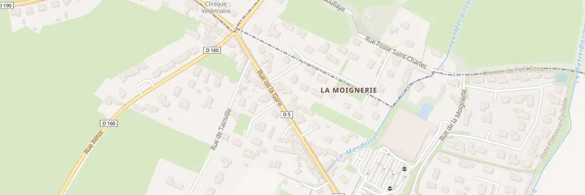Plan du 46 Rue de la Gare au Molay-Littry