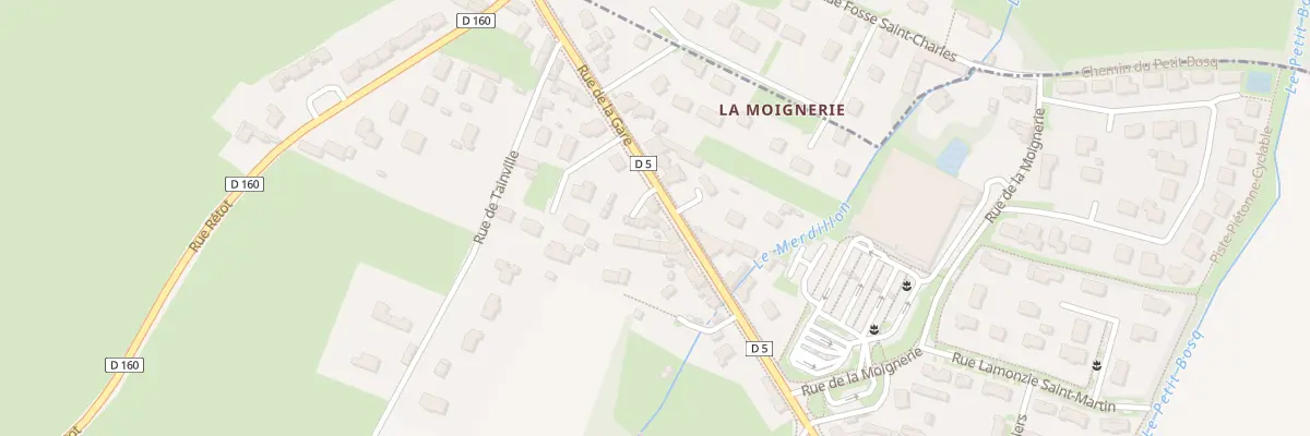 Plan du 49 Rue de la Gare au Molay-Littry