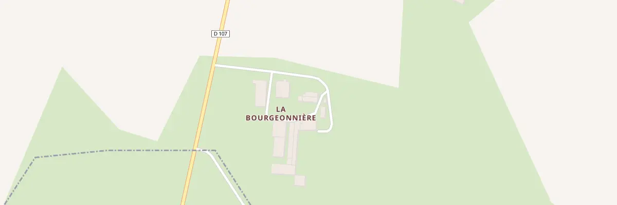 Plan du 218 Che de la Bourgeonnière à Saint-Denis-de-Gastines