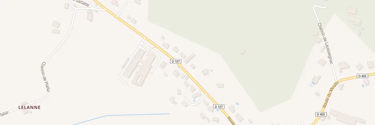 Plan du 421 Rte du Marensin à Gamarde-les-Bains