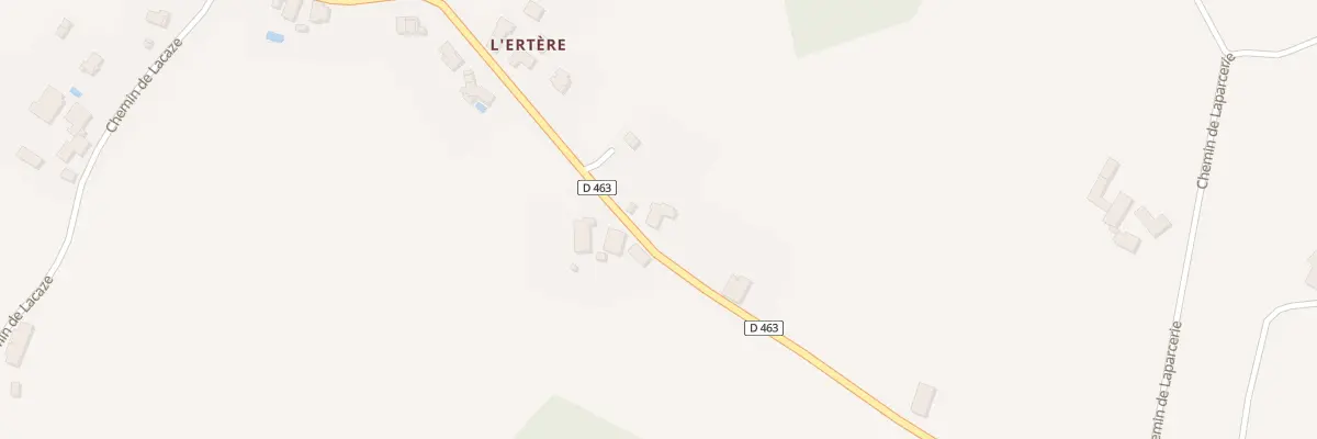 Plan du 435 Rte de Saint-Girons à Ossages
