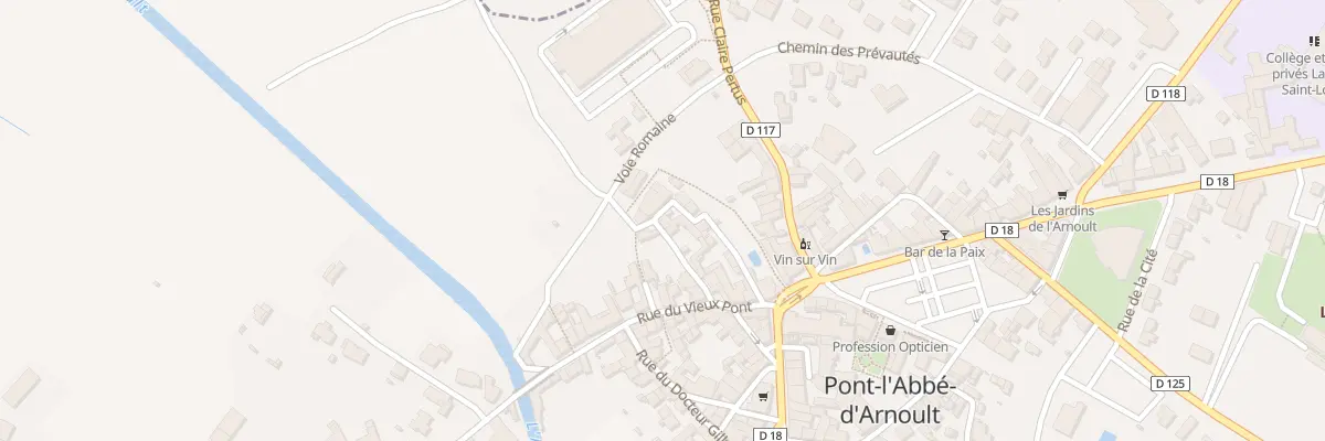 Plan du 19 Rue du Corps de Garde à Pont-l’Abbé-d’Arnoult