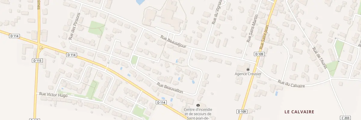 Plan du 5841 Rue Beauvallon à Saint-Jean-de-Liversay