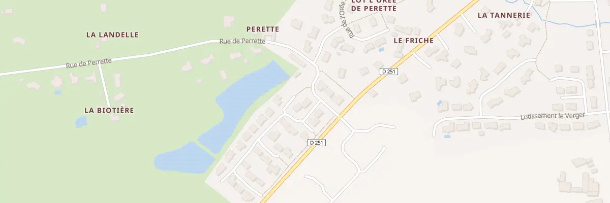 Plan du 2 Lot de l’Oree des Champs à Ahuillé