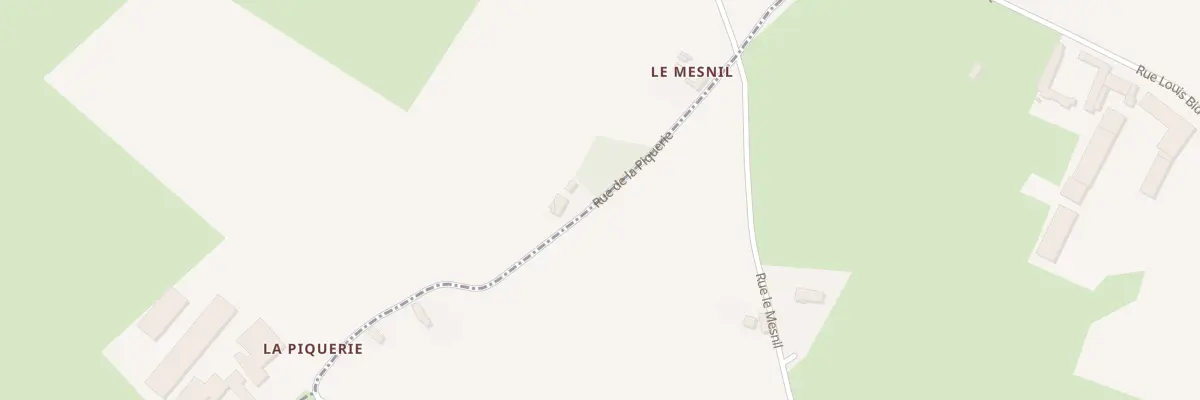 Plan du 5038 Le Mesnil à Saonnet