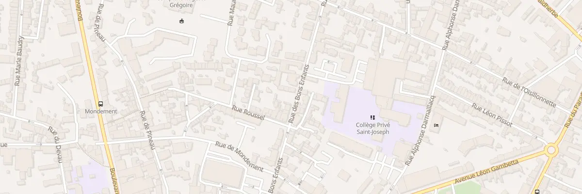 Plan du 53 Rue des Bons Enfants à Cholet