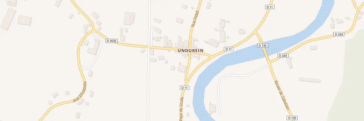 Plan du 85 Rue Elizabidia à Espès-Undurein