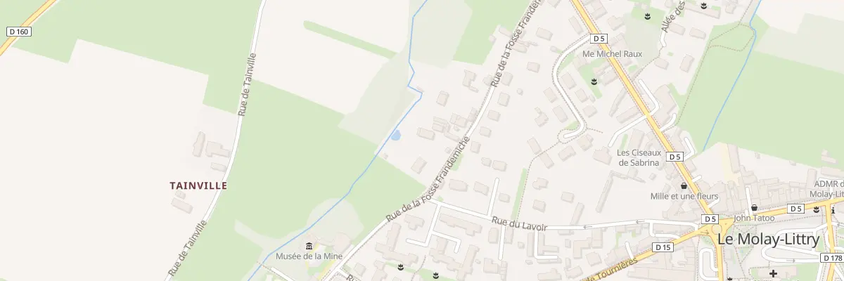 Plan du 12 Rue de la Fosse Frandemiche au Molay-Littry