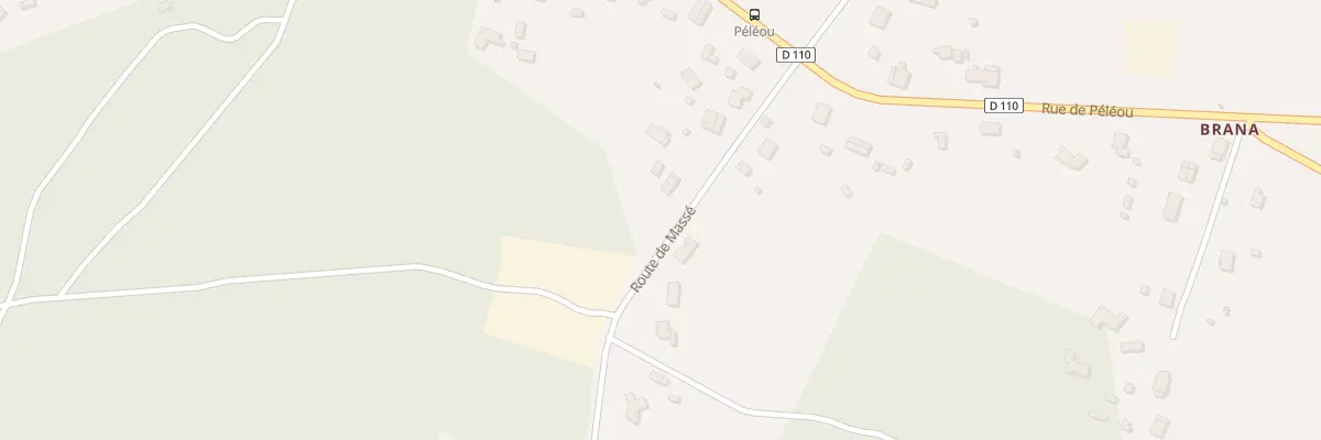Plan du 12 Rte de Massé à Lugos