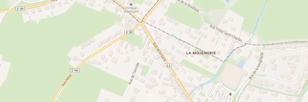 Plan du 5195 Rue de la Gare au Molay-Littry