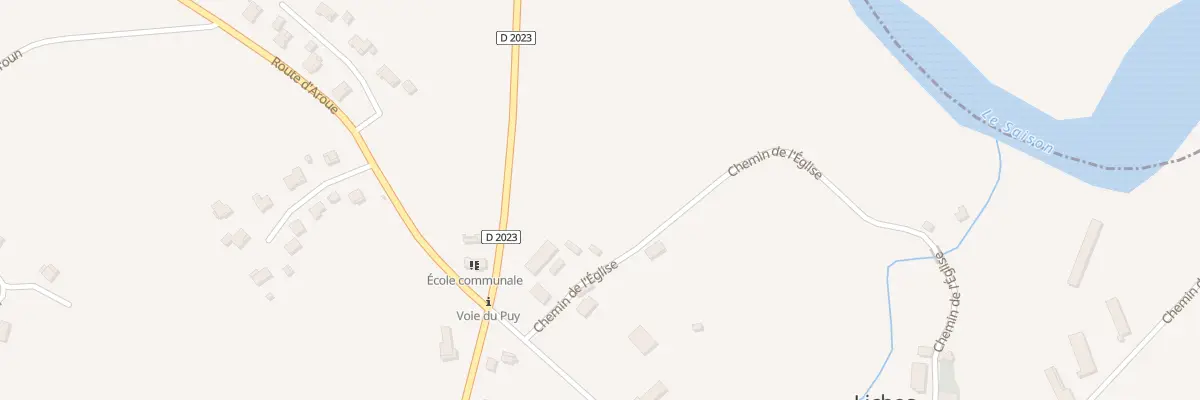 Plan du 5010 Le Village à Lichos