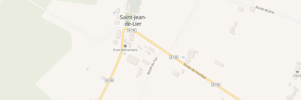 Plan du 14 Rte du Tuc à Saint-Jean-de-Lier