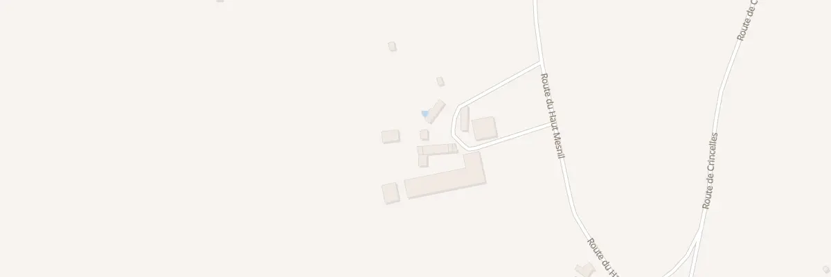 Plan du 12 Rte du Haut Mesnil - Carville à Souleuvre en Bocage