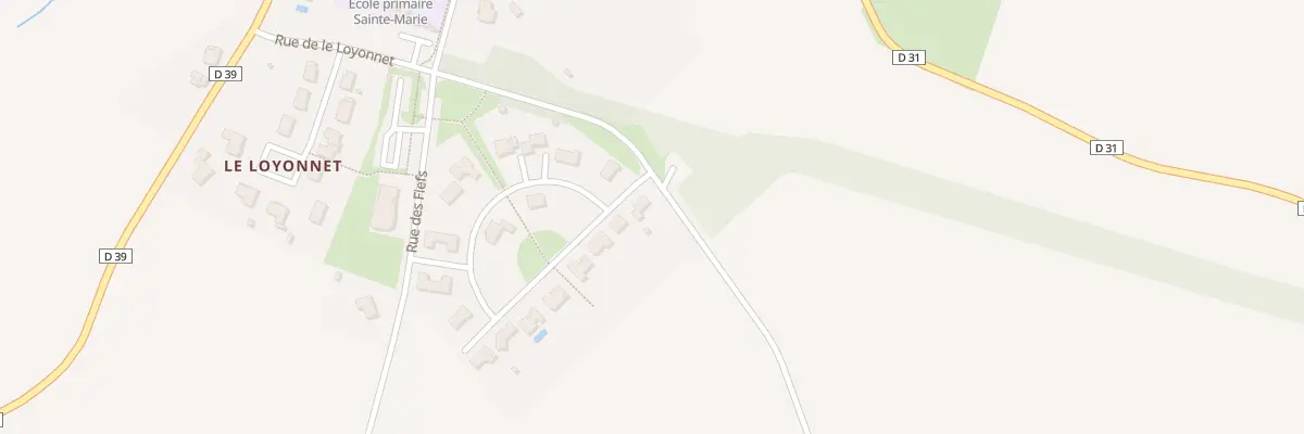 Plan du 16 Lot des Chênes à Rives-du-Fougerais