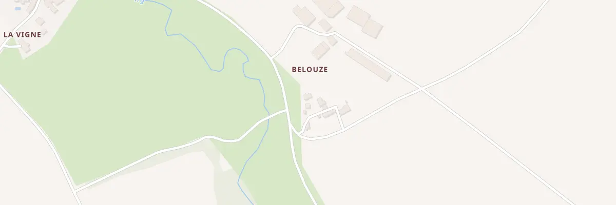 Plan du 13 Belouze à Bazoges-en-Pareds