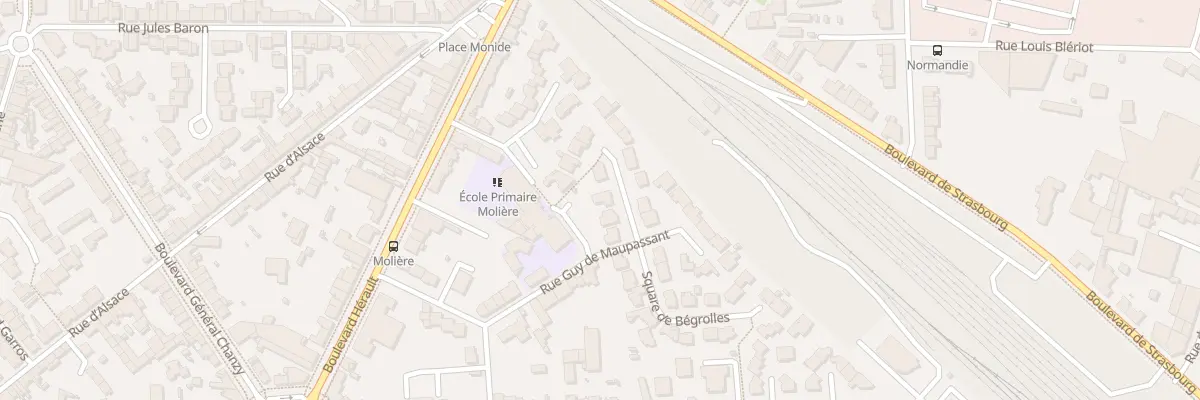 Plan du 5 Sq Georges Guilleux à Cholet