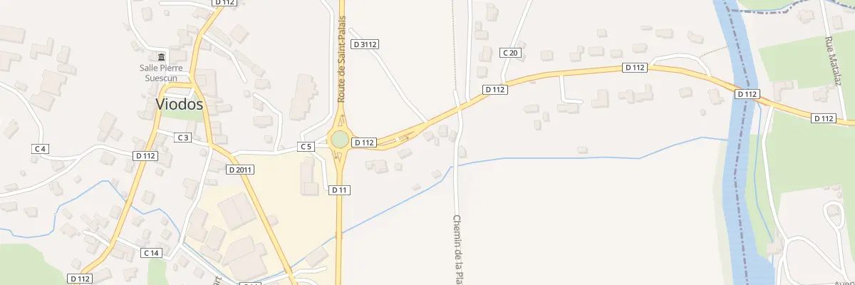 Plan du 100 Rte de Barragary à Viodos-Abense-de-Bas