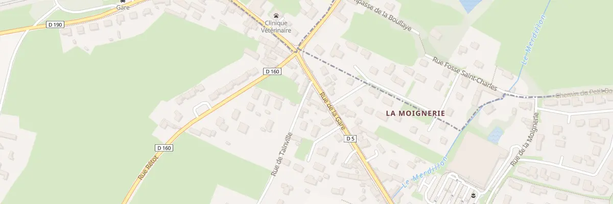 Plan du 5196 Rue de la Gare au Molay-Littry