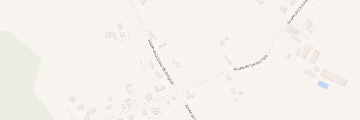 Plan du 520 Rte de Lacrouzade à Poyartin