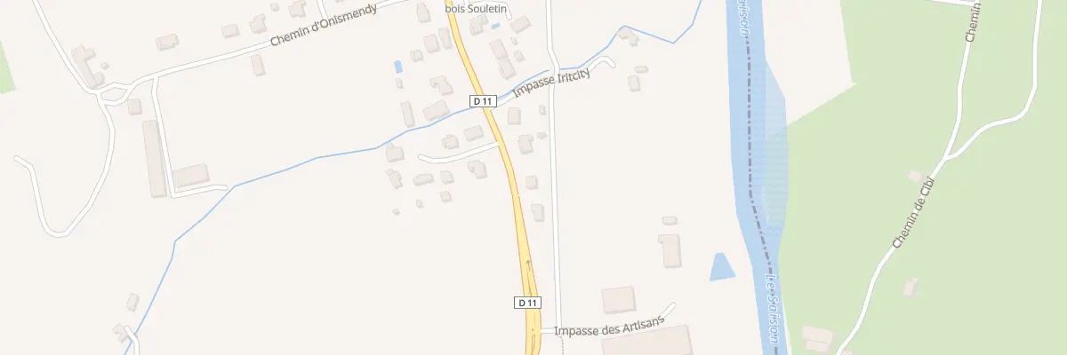 Plan du 864 Rte de Saint-Palais à Viodos-Abense-de-Bas