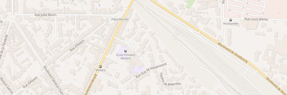 Plan du 9 Sq Georges Guilleux à Cholet